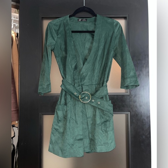 Zara Suede Romper - Picture 2 of 6